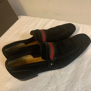 Used Gucci Suede Loafers